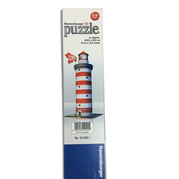 Ravensburger 3D Jigsaw Puzzle Lighthouse 216 Pieces Ages 10-99 - Picture 8 of 13